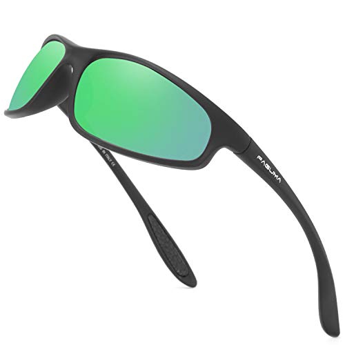 Matte Black Frame/Green Mirrored Lens