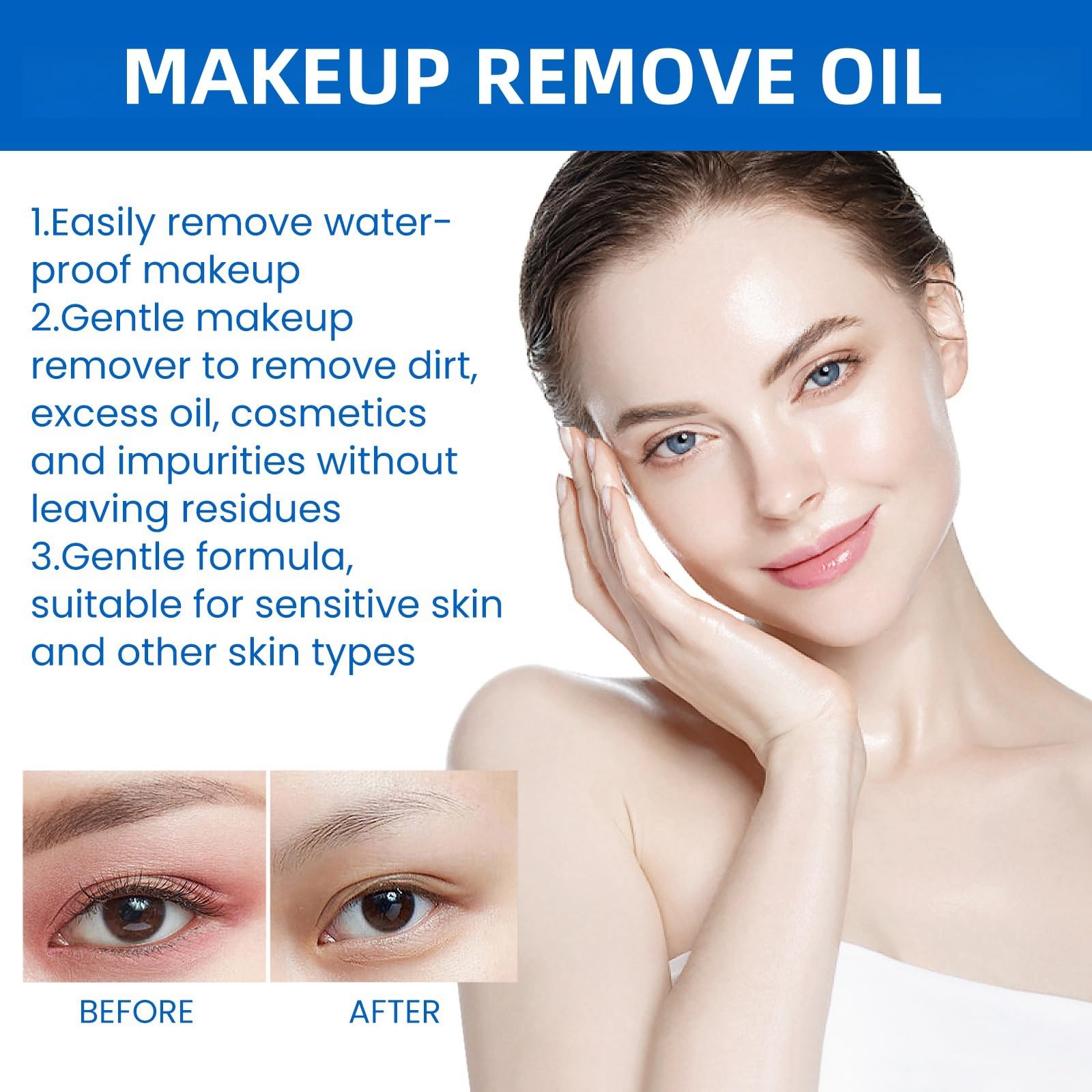 Centella Cleansing Oil for Face - Pore Control & Makeup Remover Oil Cleanser - Deep Cleansing & Hydrating Oil Based Facial Cleanser - Perfect for Daily Skincare & Gentle Makeup Removal