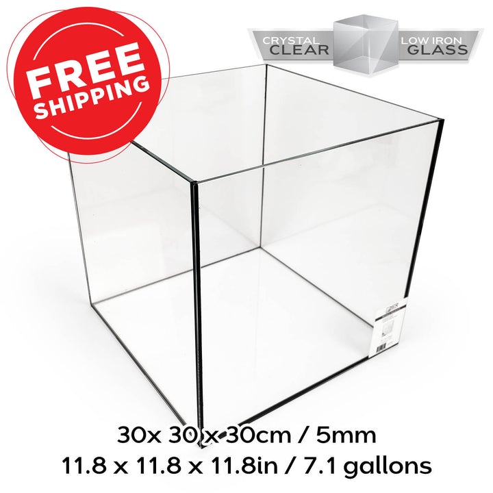 Rimless Aquariums - Modern Glass Fish Tanks for Home & Office Decor | Nano, Small & Large Sizes | Perfect for Betta Fish, Shrimp & Planted Aquascapes