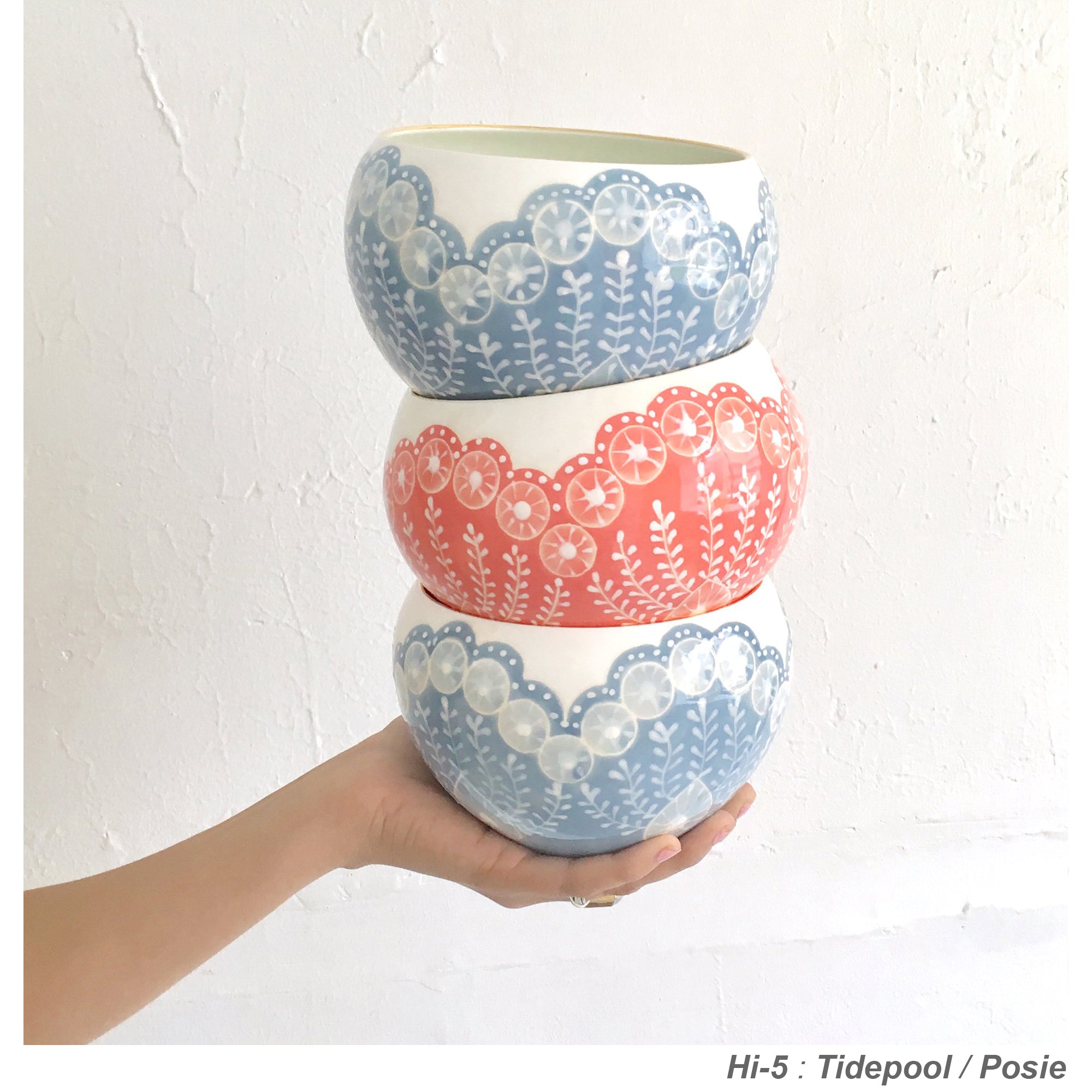 Custom Small Belly Bowl - Handmade Ceramic Pet Food & Water Dish for Cats & Small Dogs - Perfect for Home, Office & Travel Use