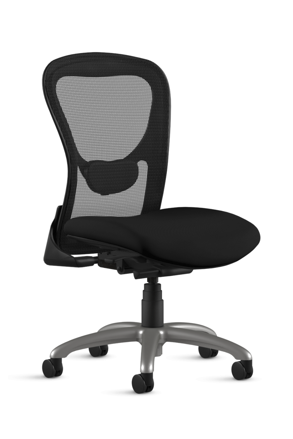 9 to 5 STRATA Mid Back Task Chair (1560) - Ergonomic Office Chair for Home & Work, Adjustable Height & Lumbar Support - Perfect for Desk Work, Gaming & Study