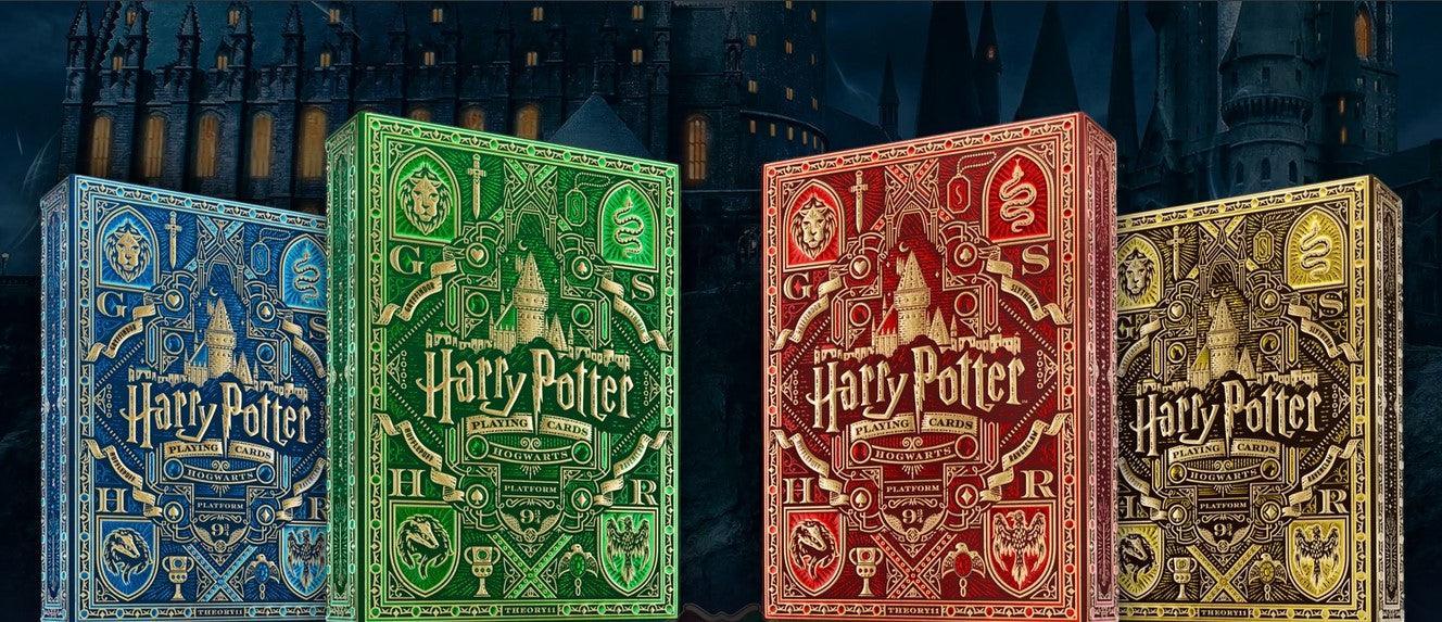 Harry Potter Slytherin House Themed Playing Cards - Official Wizarding World Collectible Deck for Magic Fans & Game Nights