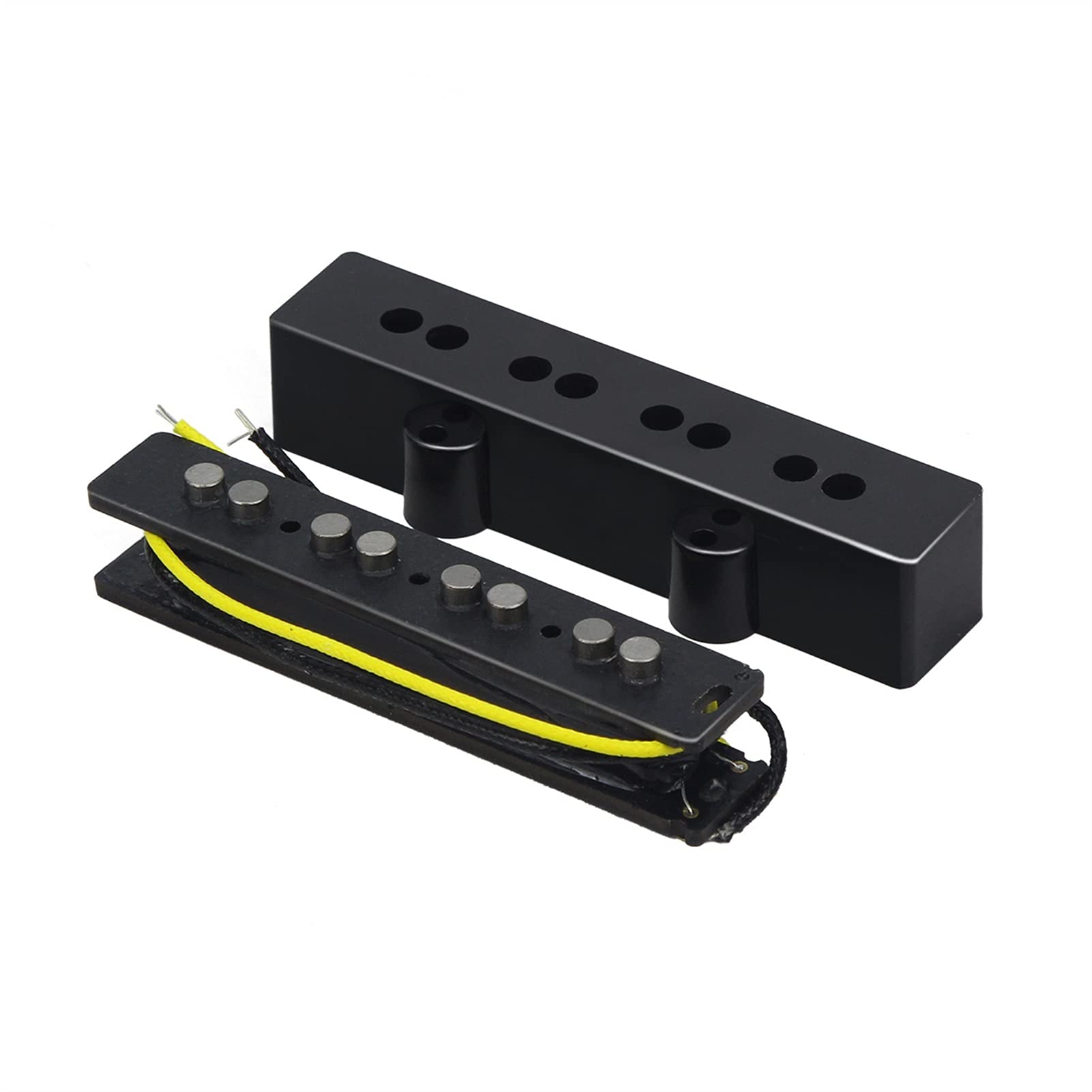 Alnico 5 Open Humbucker Pickup Set - PB Bass Neck & JB Bass Bridge Pickups for 4-String Bass Guitar | Professional Sound Upgrade for Live Performances & Studio Recording