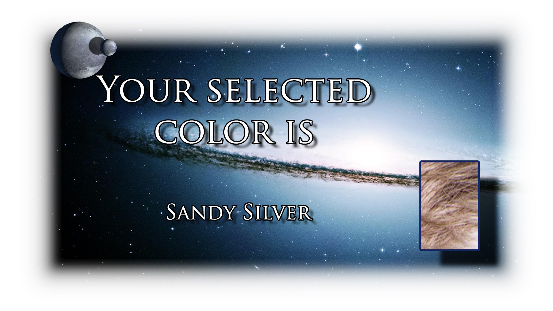 Zoe Synthetic Wigs #2349 Sandy Silver - Natural Look Heat Resistant Hairpiece for Cosplay, Halloween & Daily Wear