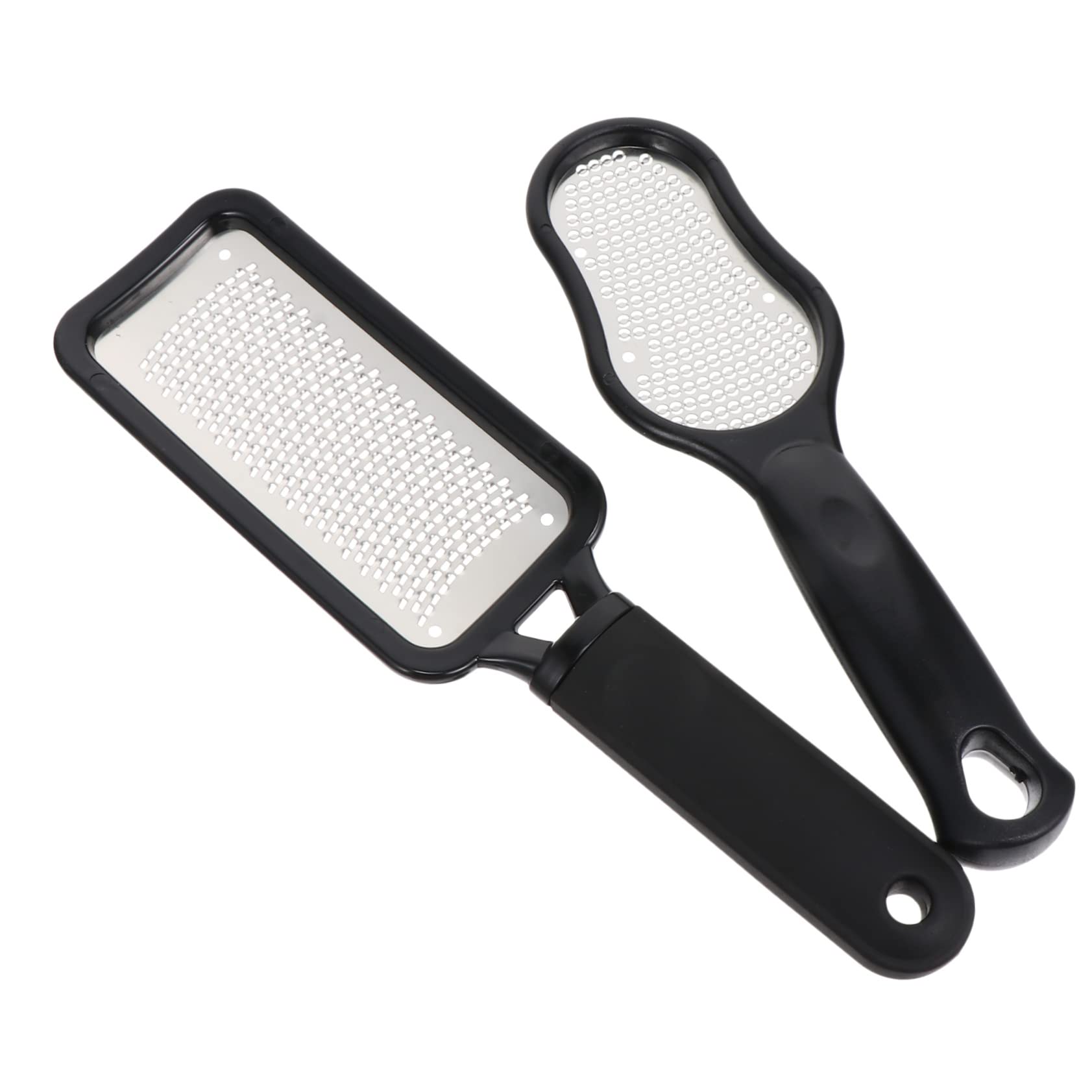 FRCOLOR 2-Pack Portable Callus Remover & Foot File - Exfoliating Dead Skin Scrubber for Hands & Feet - Multifunctional Pedicure Tool for Smooth Skin - Perfect for Home Spa & Pedicure Care