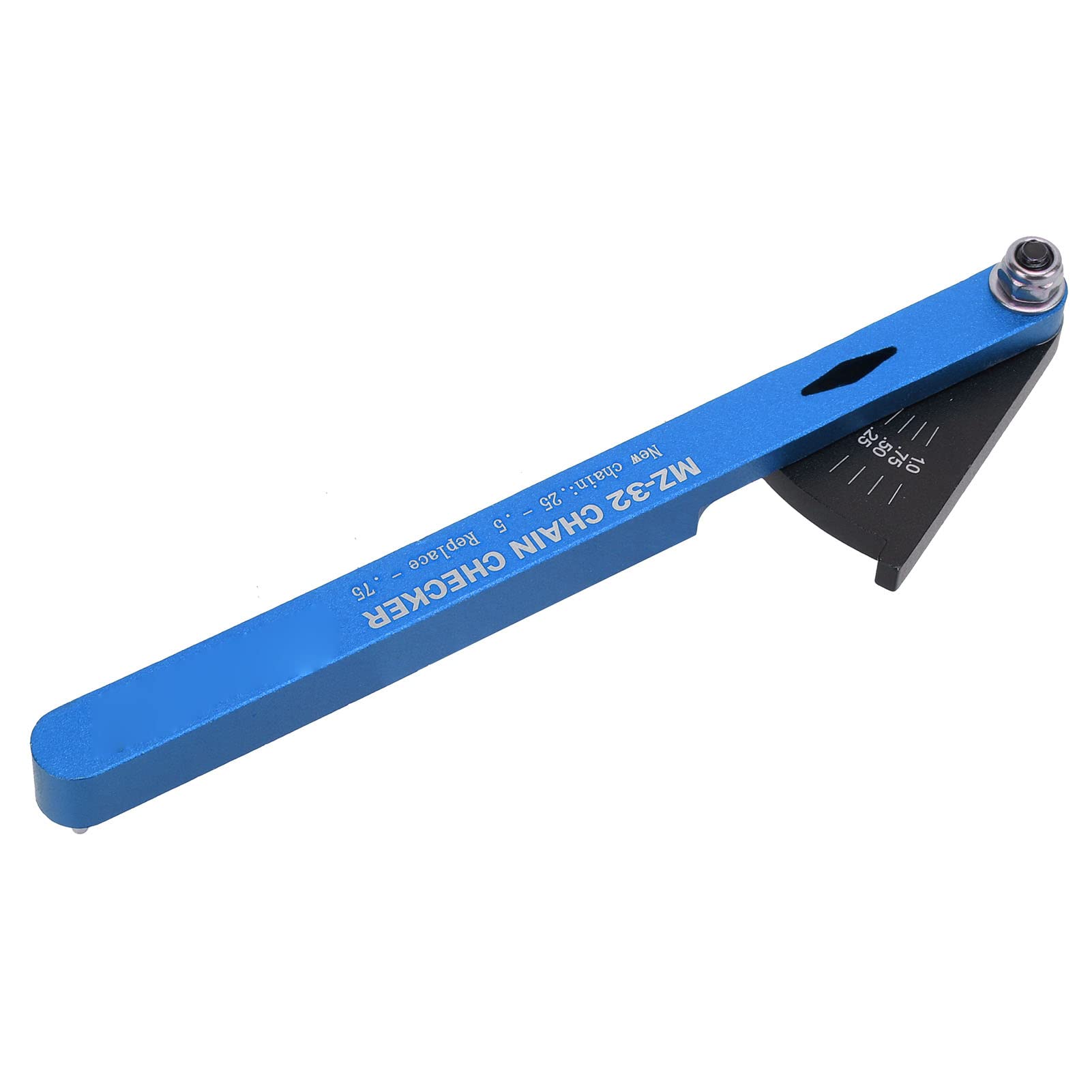 Demeras Bicycle Chain Wear Indicator Tool - Durable Multifunctional Bike Chain Checker for Measuring Chain Stretch | Perfect for Road Bikes, Mountain Bikes & Cycling Maintenance