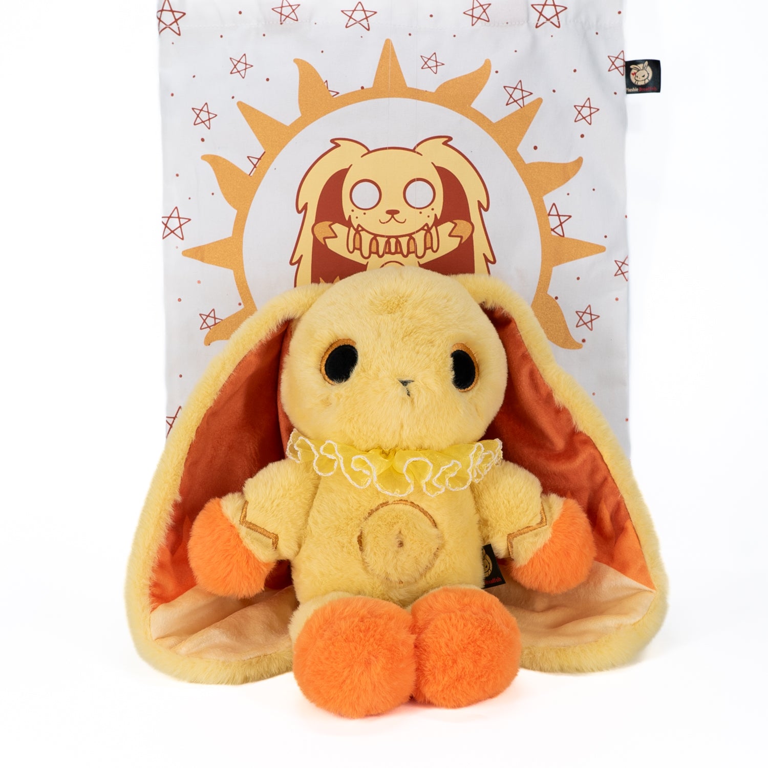 Plushie Dreadfuls Sun Bunny Stuffed Animal Toy - Soft Cute Bunny Plush for Kids, Gift & Home Decor | Perfect for Cuddling, Nursery Decor, and Easter Gifts