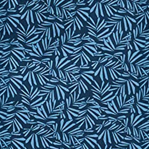 Indigo Navy Palm Trees