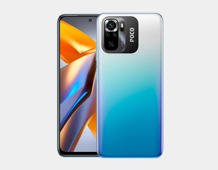 Xiaomi Poco M5s 4G Smartphone - 256GB ROM 8GB RAM, Dual SIM GSM Unlocked (Blue) - Perfect for Gaming, Streaming & Business Use