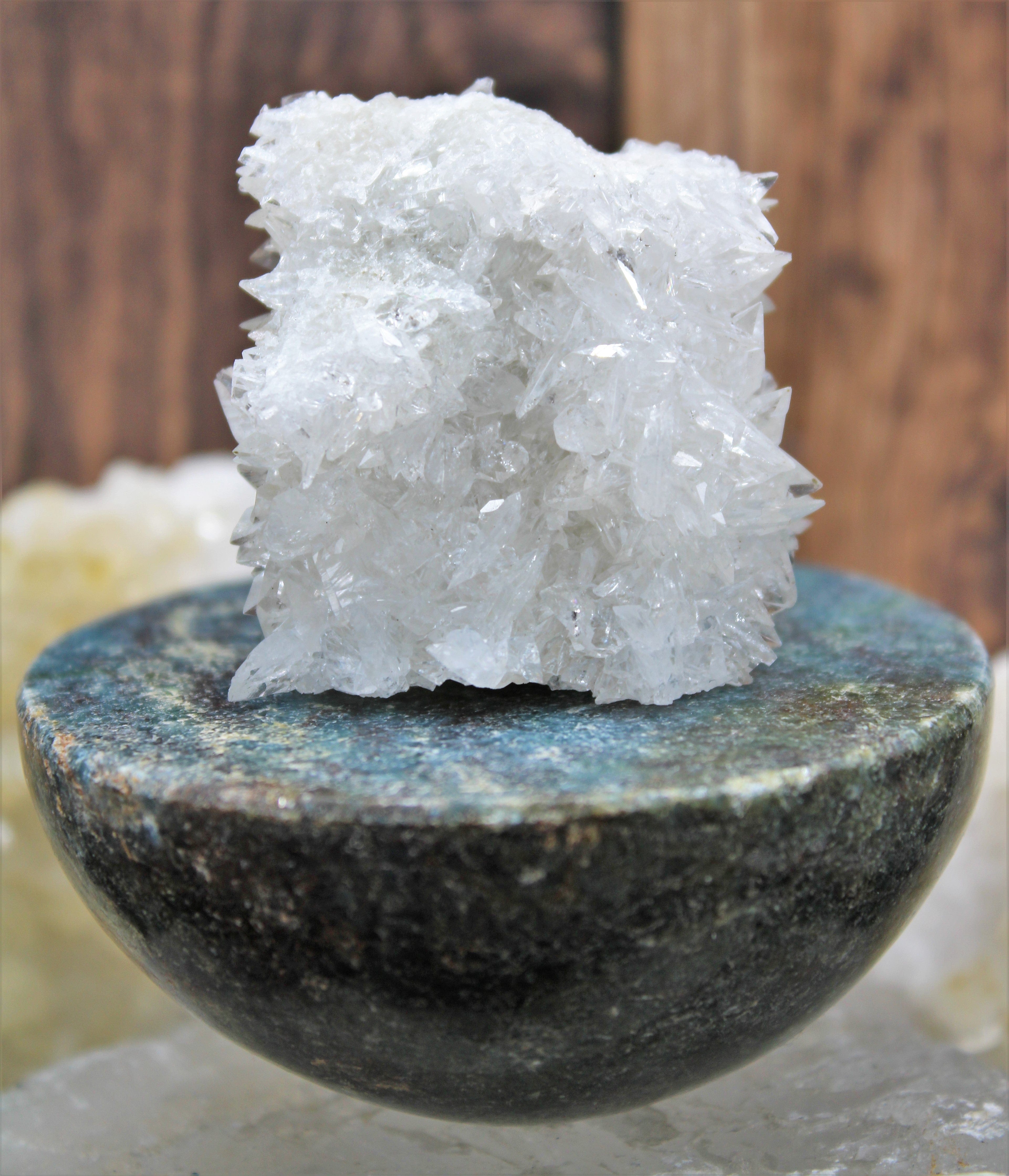 Colemanite Mineral Specimen - Natural Borate Crystal for Collectors & Healing Crystals - Perfect for Geology Study, Home Decor & Energy Healing