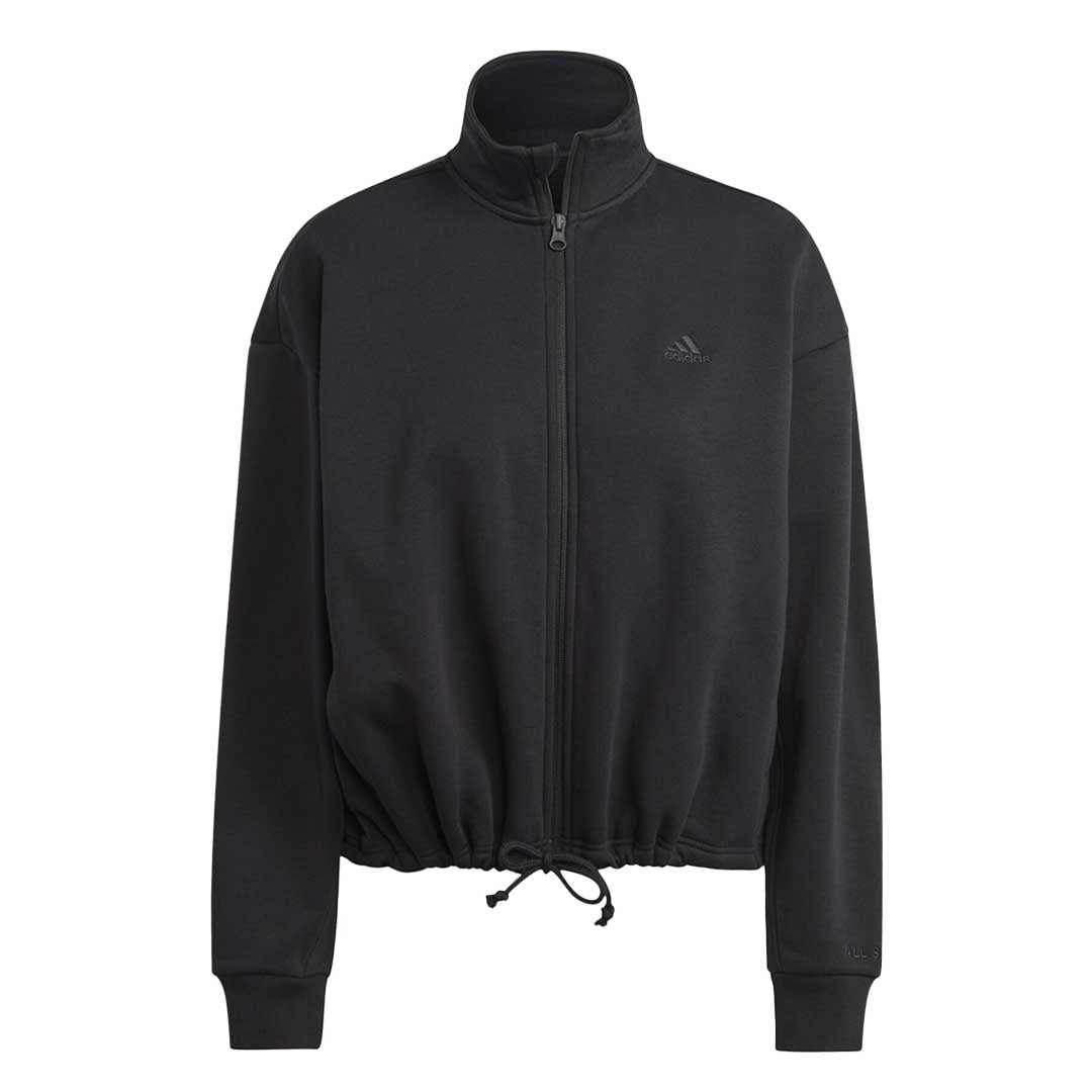 Adidas Women's All SZN Fleece Track Top Jacket - HZ5755 - Warm & Comfortable Athletic Wear for Running, Gym & Casual Outfits