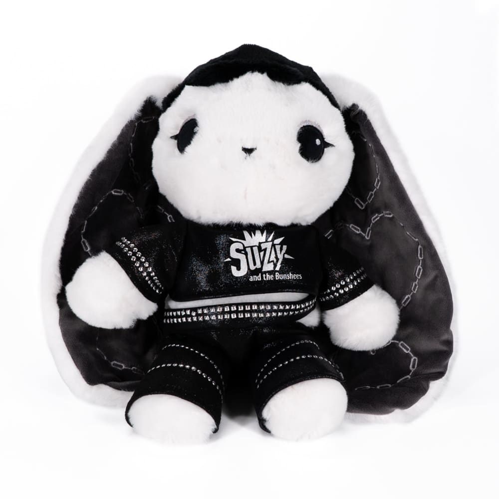 Goth Girl Plushie Dreadfuls - Soft Gothic Stuffed Doll for Alternative Fashion Lovers | Perfect for Bedroom Decor, Halloween Gifts & Emo Aesthetic Collections