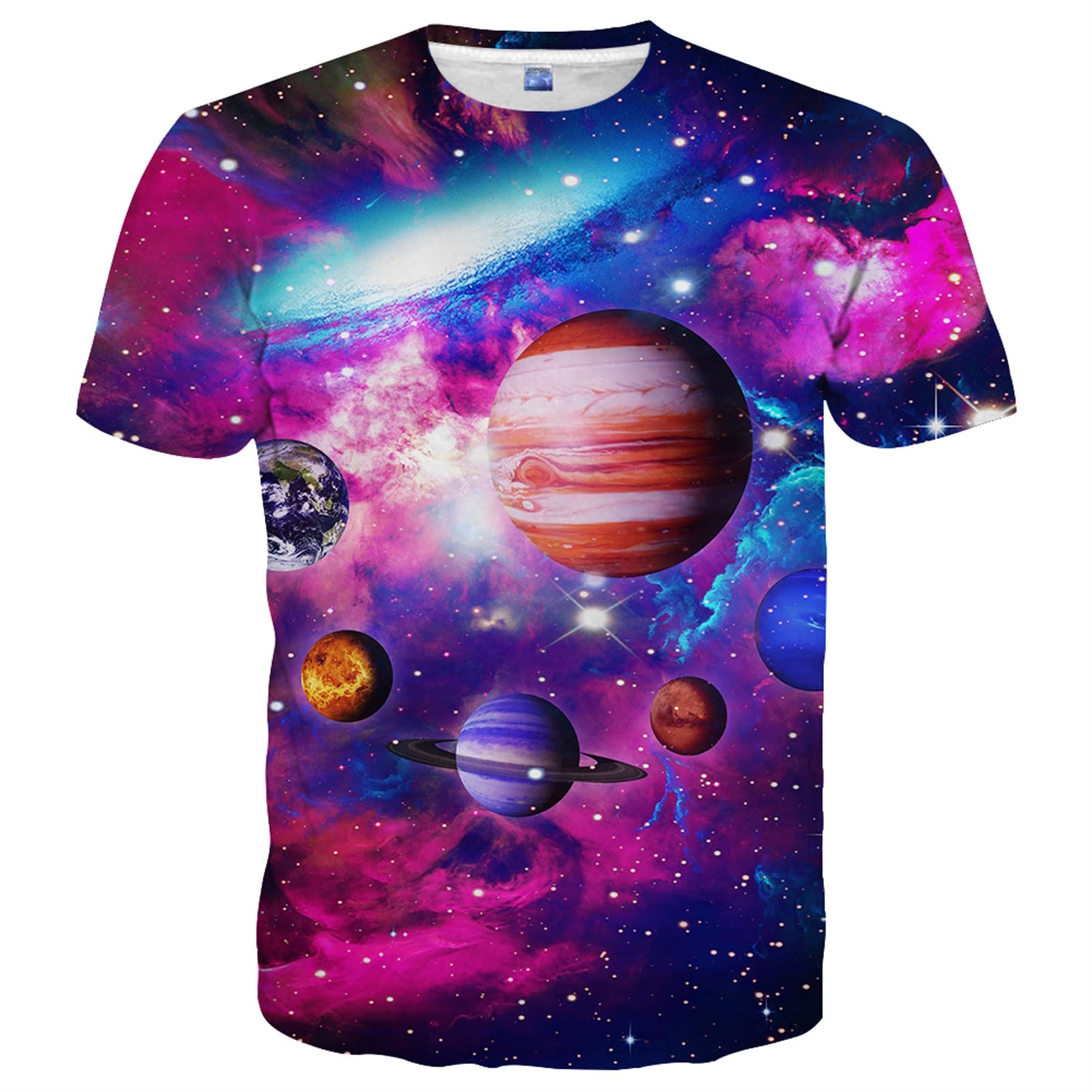 Yasswete Unisex 3D Printed Short Sleeve T-Shirts for Men & Women - Trendy Fashion Graphic Tees for Casual Wear, Street Style & Everyday Outfits