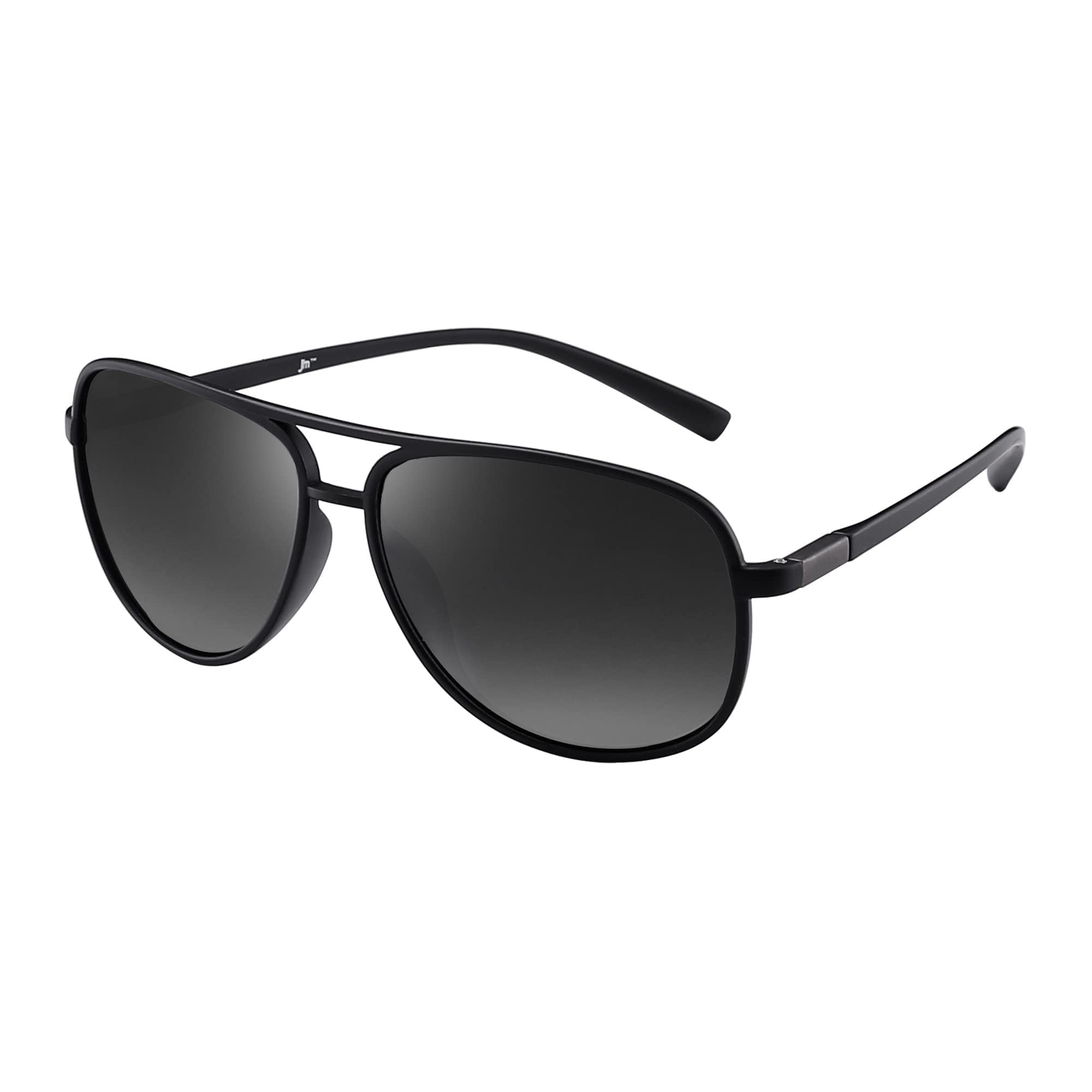 Vintage Polarized Aviator Sunglasses - UV400 Protection Mirrored Lenses Lightweight Unisex Eyewear for Men & Women - Perfect for Driving, Beach & Outdoor Activities