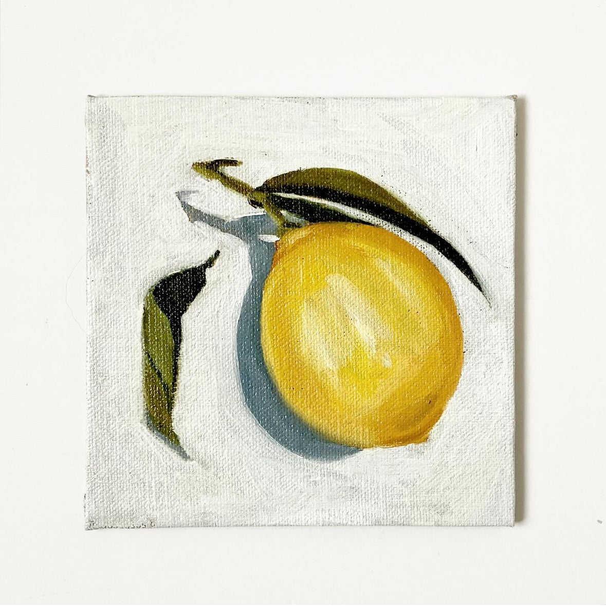 Original Oil Painting on Flat Panel 5x5