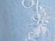 Pale Blue Swirl Embroidery