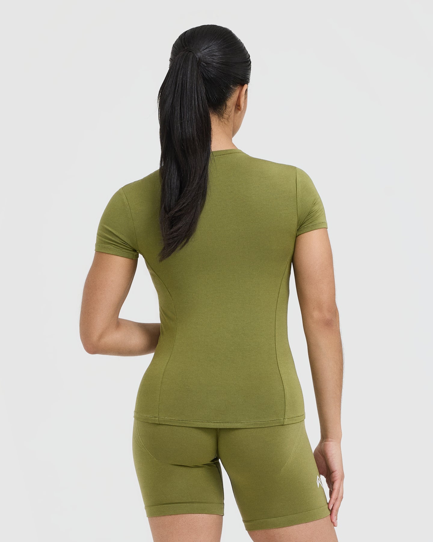Mellow™ Soft Short Sleeve T-Shirt for Men - Comfortable Olive Green Cotton Tee - Casual Wear & Everyday Outfits