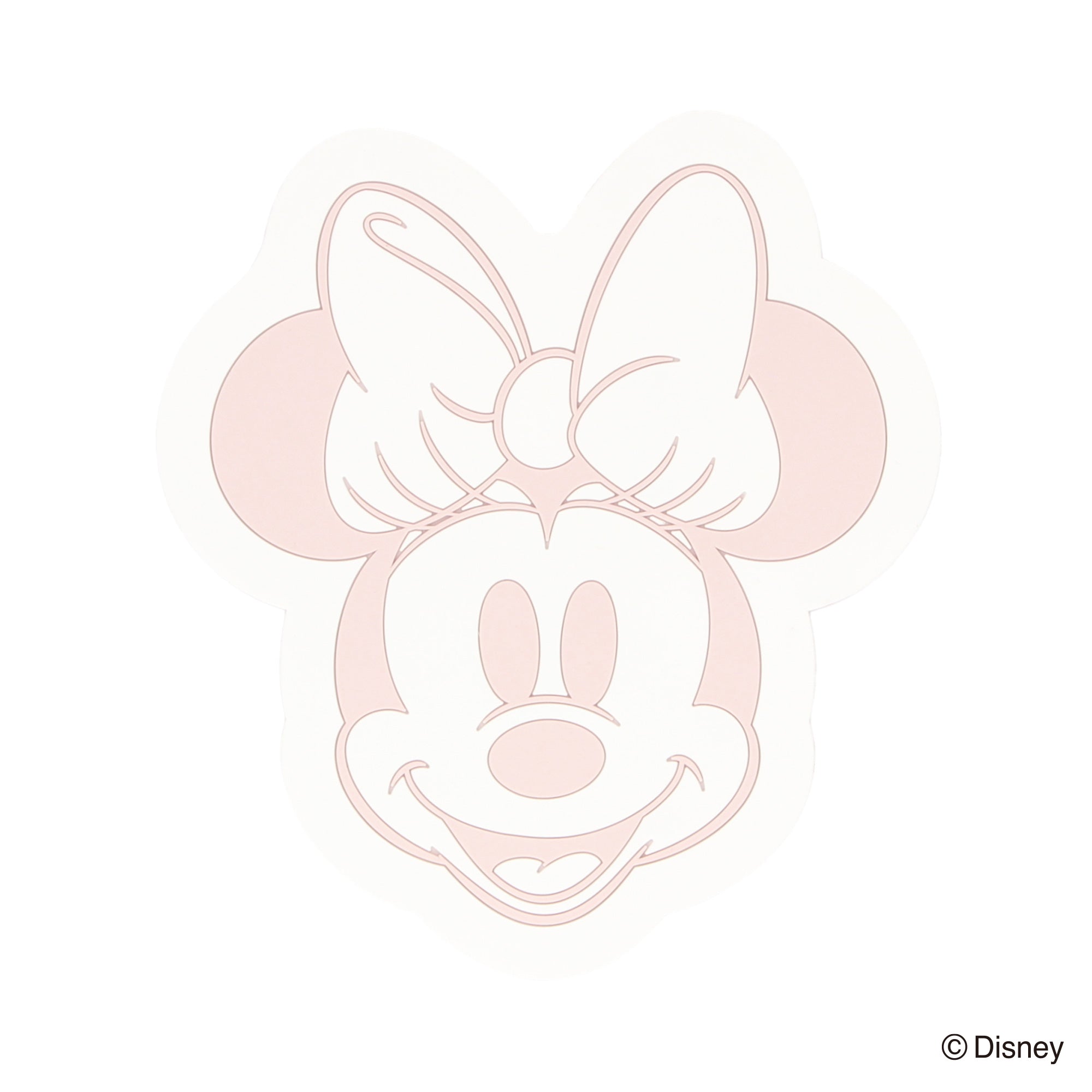 Disney Minnie Mouse Pink Drink Coaster Set - Cute Tableware for Coffee, Tea, and Beverages - Perfect for Home, Office, and Party Use