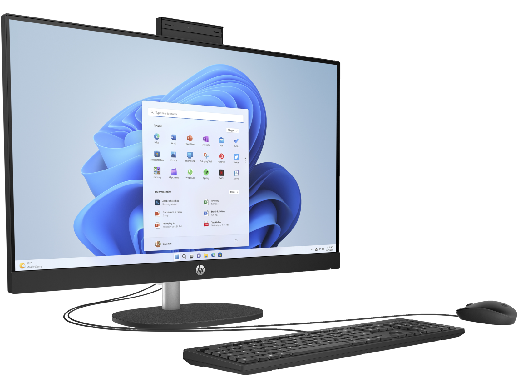 HP Essential Daily All-in-One 27