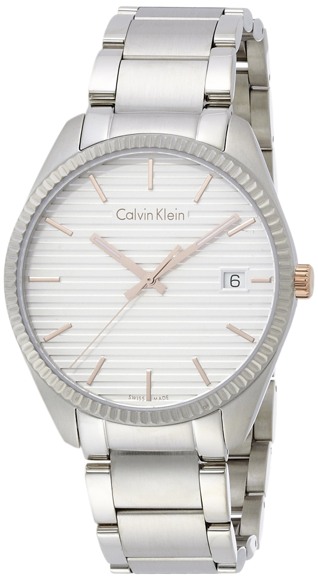 Calvin Klein Men's K5R31B46 Stainless Steel Watch - Modern Minimalist Design for Business, Casual & Everyday Wear