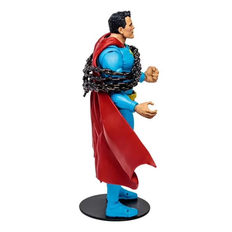 DC Multiverse Collector Edition Action Comics Superman Figure - Premium Collectible for Fans & Display - Perfect for Home Decor, Office Display, and Comic Book Collections