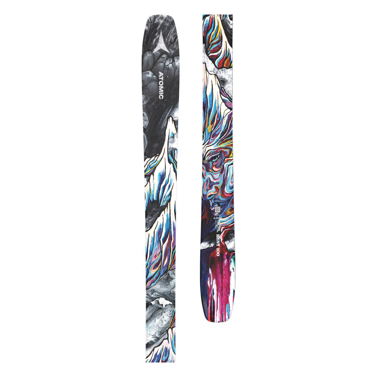 Atomic Bent Chetler 100 Skis 2025 - All-Mountain Freestyle Skis for Powder & Park | Perfect for Backcountry Adventures & Resort Skiing