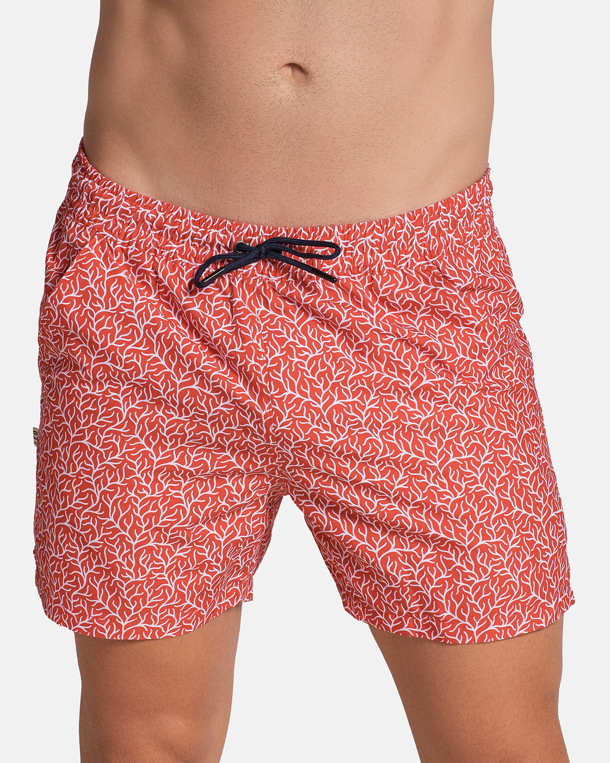 A84 Red Coral Print