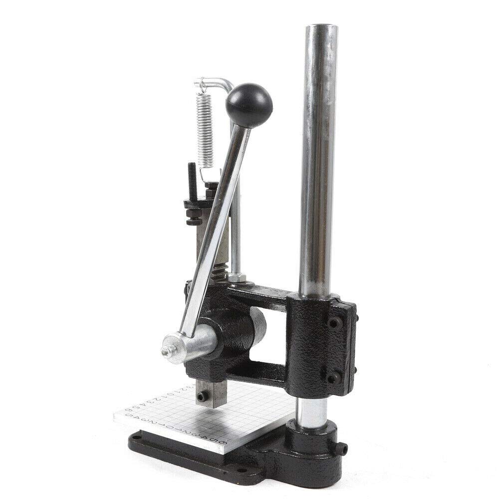 Leather Craft Imprinting Embossing Machine - Logo Stamp Punching Press Tool for DIY Leatherworking, Branding & Customization | Perfect for Leather Crafts, Belts, Wallets & Personalized Gifts