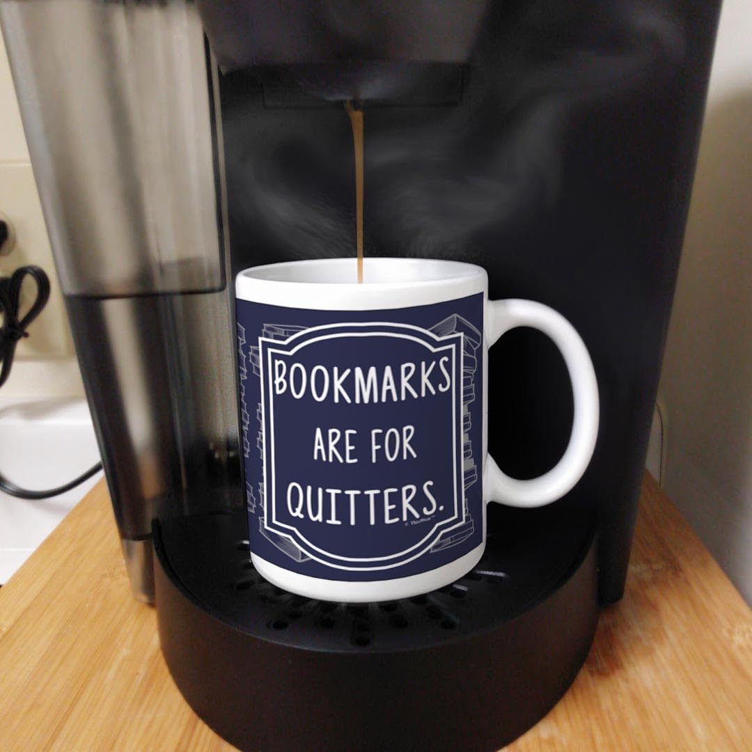 Funny Librarian Gifts - 11oz Ceramic Coffee Mug with Handle for Book Lovers, Readers & Bookworms - Perfect Reading Companion for Book Clubs, Office Use & Cozy Reading Nooks