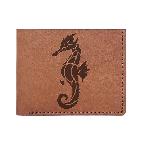 Tribal Seahorse Tattoo -3 -B01