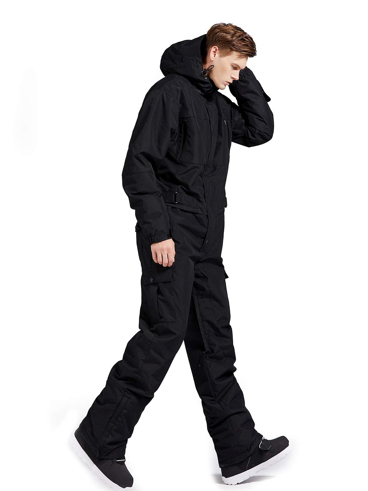 Men's Waterproof Winter Ski Suits - Insulated Snowsuits & Jumpsuits for Skiing, Snowboarding & Outdoor Sports | Cold Weather Gear for Men