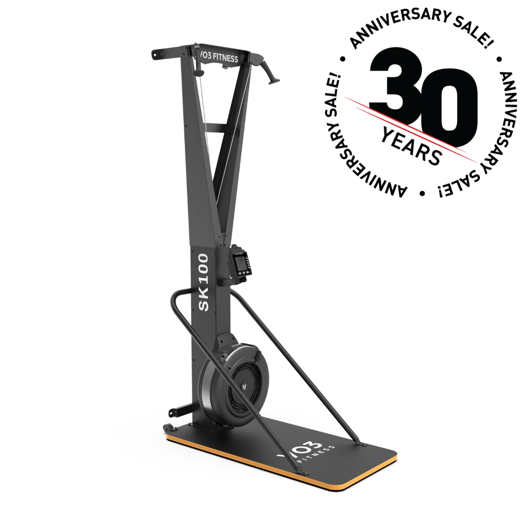 VO3 FITNESS SK100 Ski Trainer - Portable Ski Training Machine for Home & Gym Use - Perfect for Skiing Enthusiasts & Athletes