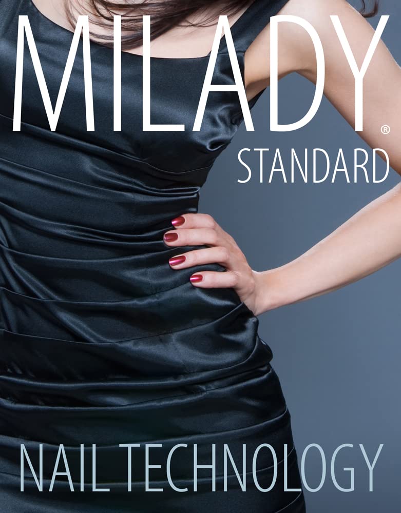 Milady Standard Nail Technology Kit - Professional Manicure & Pedicure Tools Set for Salon & Home Use - Perfect for Nail Technicians, DIY Enthusiasts & Beauty Professionals