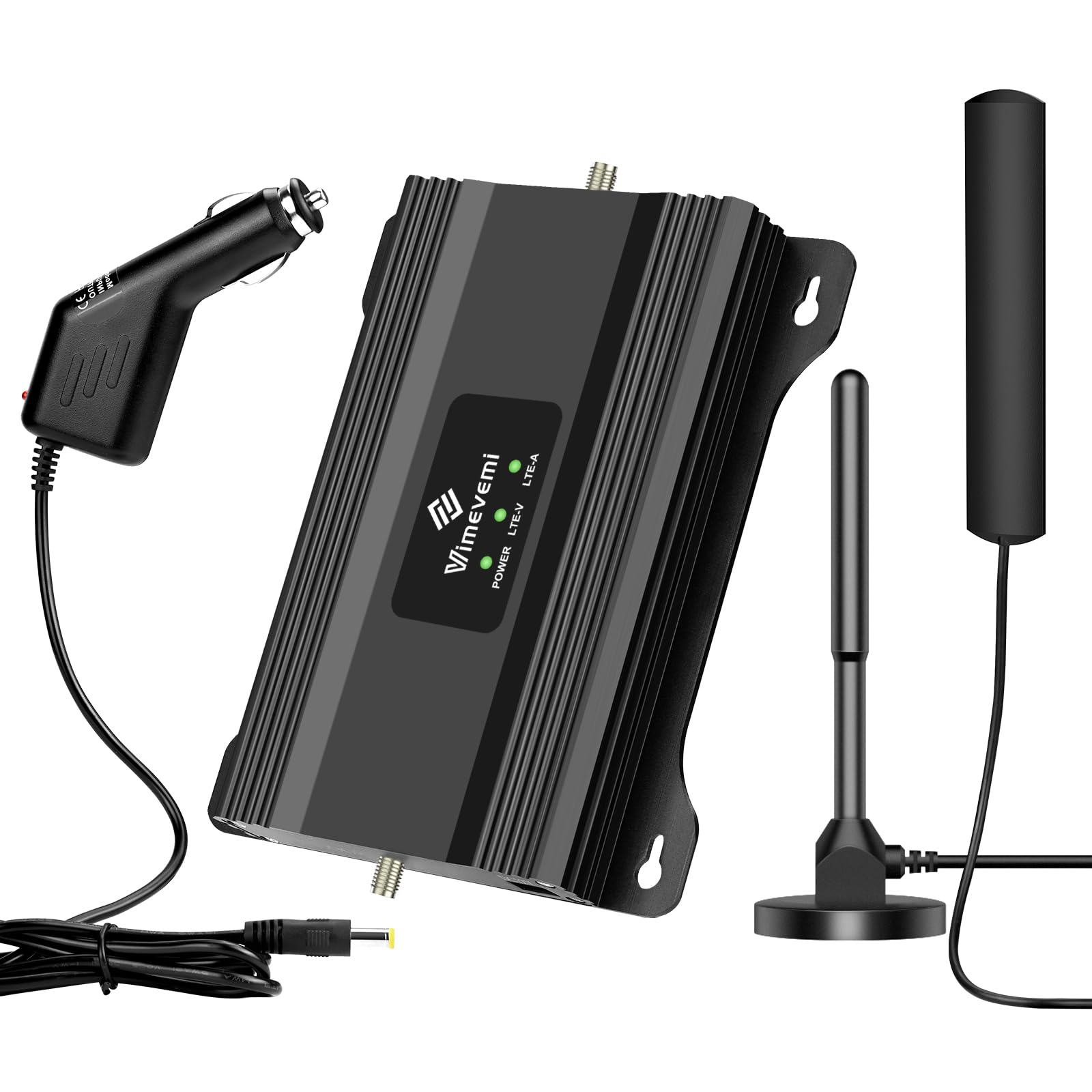 4G LTE 5G RV Cell Phone Signal Booster for Car, Truck & Vehicle - Verizon T-Mobile AT&T Compatible (Bands 12, 13, 17) - Mobile Signal Extender & Repeater for Better Reception on Road Trips & Remote Areas