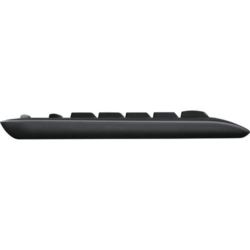Logitech MK320 Wireless Keyboard and Mouse Combo - 2.4GHz USB Receiver, Plug and Play for PC, Laptop, Desktop - 8-Pack Bundle for Office, Home, Gaming & Business Use