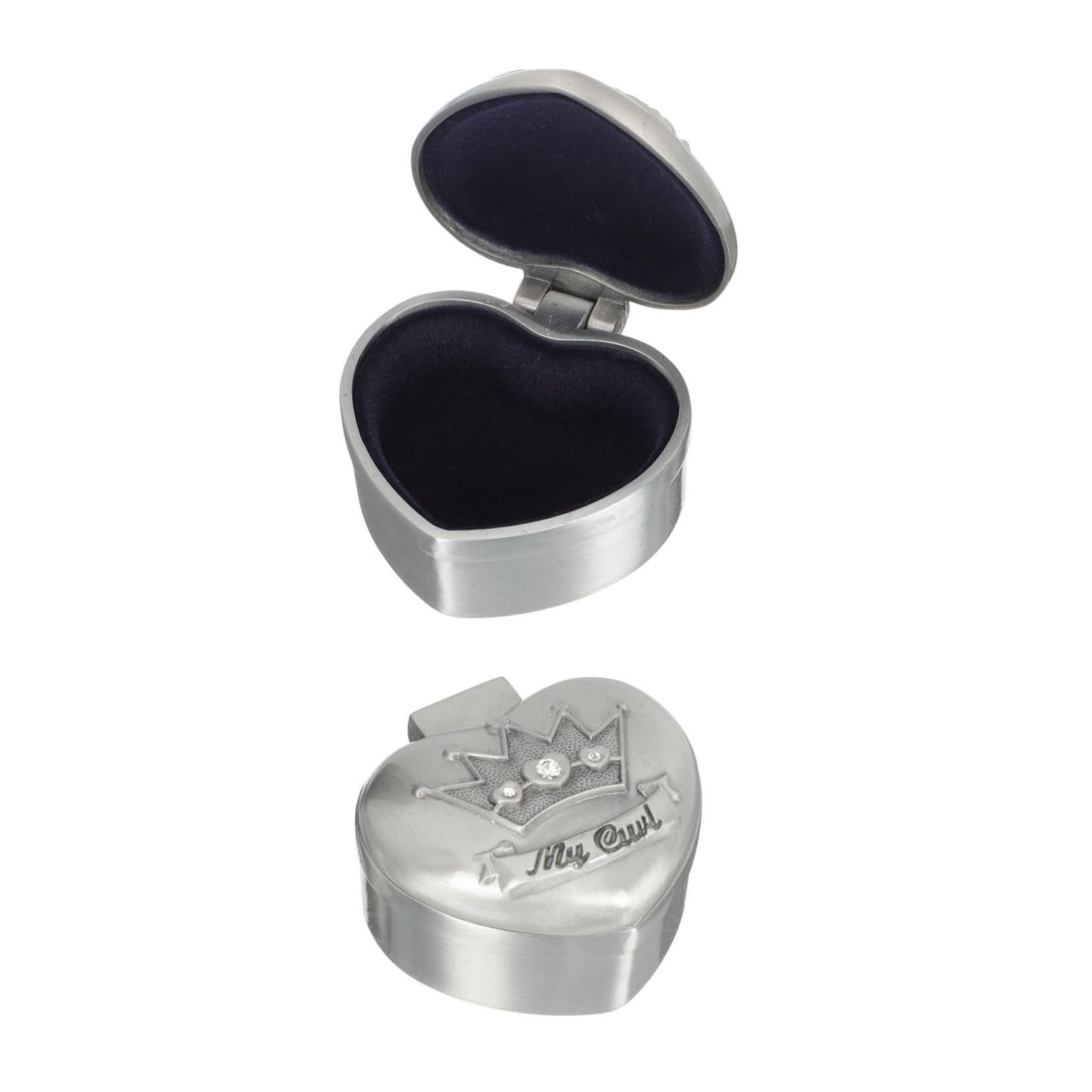 SHOWERORO 2-Piece Zinc Alloy Tooth Keepsake Box for Boys - Lost Tooth Holder & Organizer - Perfect for First Tooth Collection and Childhood Memory Preservation