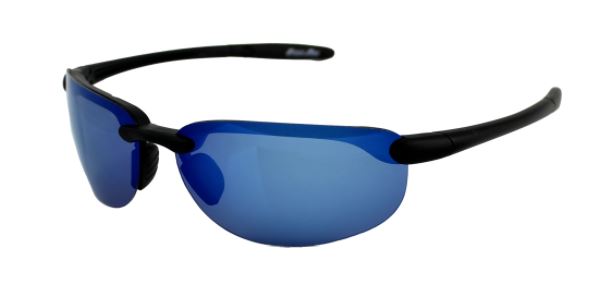 Bimini Bay Matte Black Polarized Sunglasses for Men & Women - UV Protection, Anti-Glare, Lightweight & Comfortable - Perfect for Driving, Beach, and Outdoor Activities