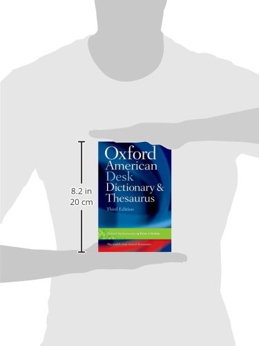Oxford American Dictionary & Thesaurus - Perfect for Students & Writers