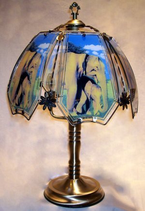 Elephant Touch Lamp - Night Light for Kids Room, Nursery, Bedside | Dimmable LED Table Lamp for Bedroom Decor, Gift Idea | Perfect for Reading, Relaxation & Creating Cozy Ambiance