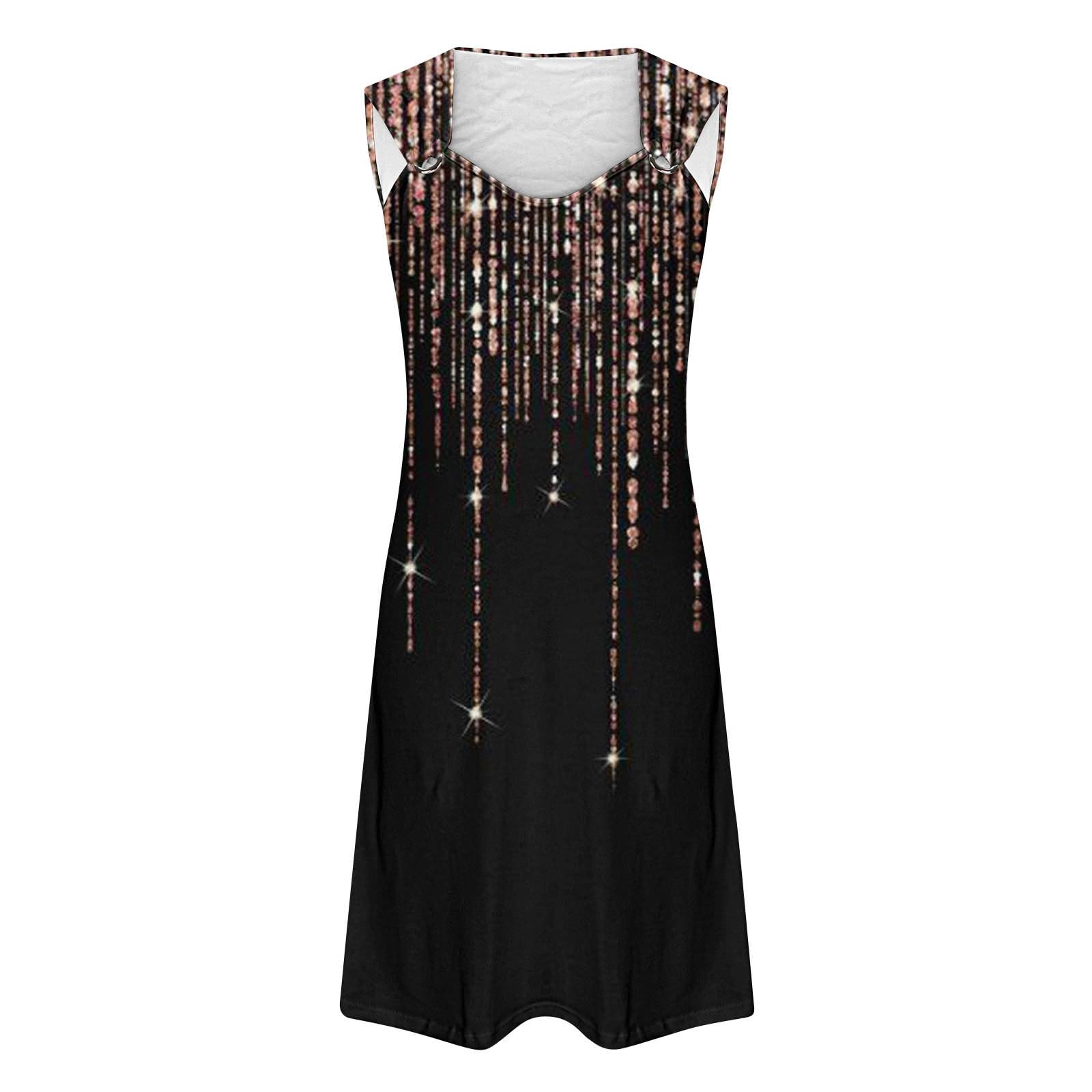 2024 Women's Summer Dresses - Sleeveless Casual Sundresses, Beach Cover Ups & Loose Tank Dresses for Vacation | Perfect for Beach Outings, Pool Parties & Summer Travel