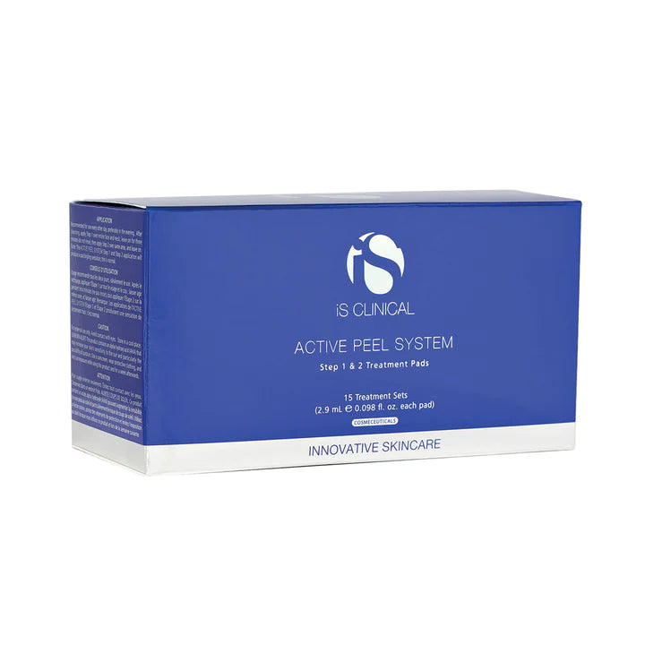 iS Clinical Active Peel System - 15 Pack | Exfoliating Facial Treatment for Glowing Skin | Perfect for At-Home Spa Days & Professional Skincare Routines