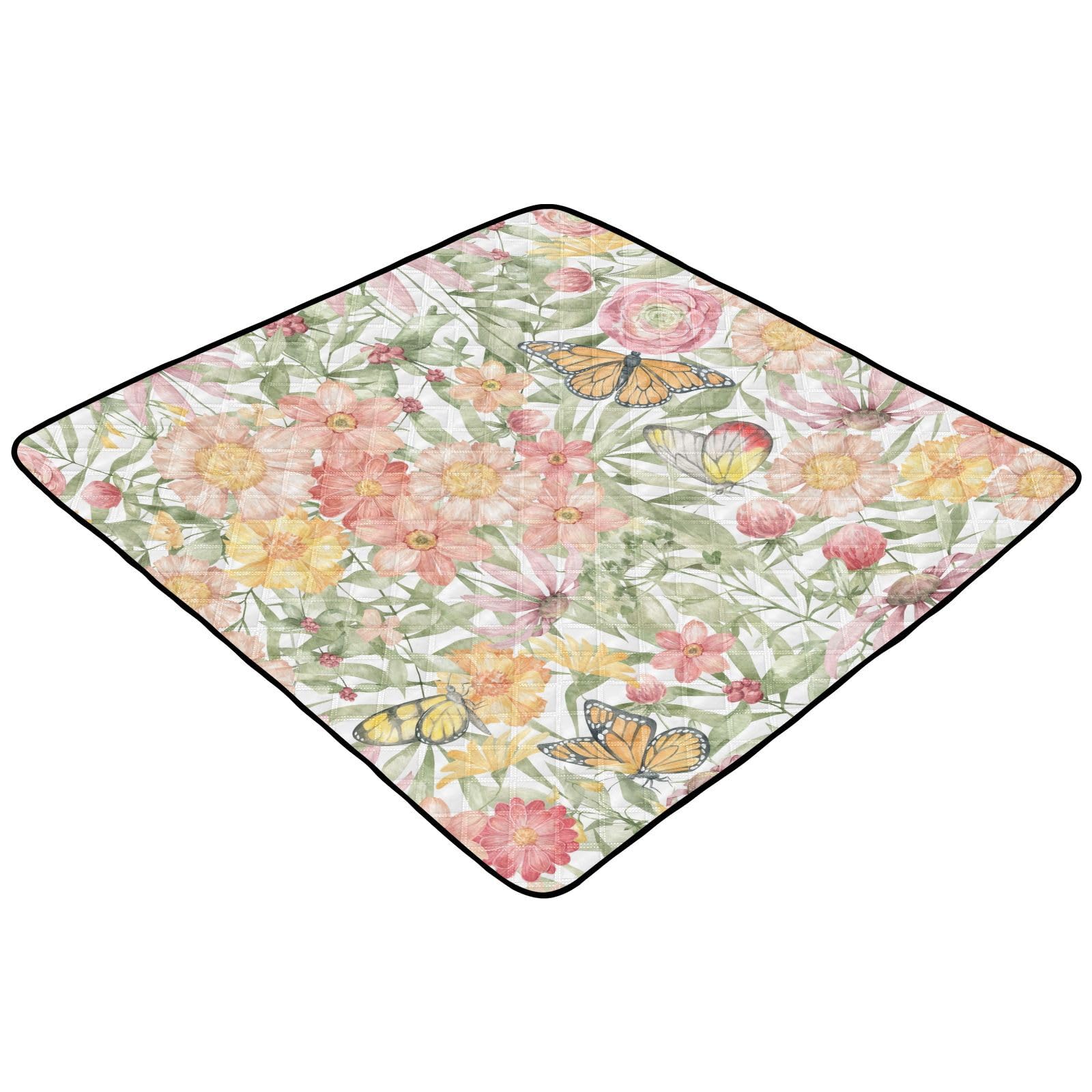 Foldable Baby Playmat - Waterproof Travel Mat for Infants & Toddlers (50