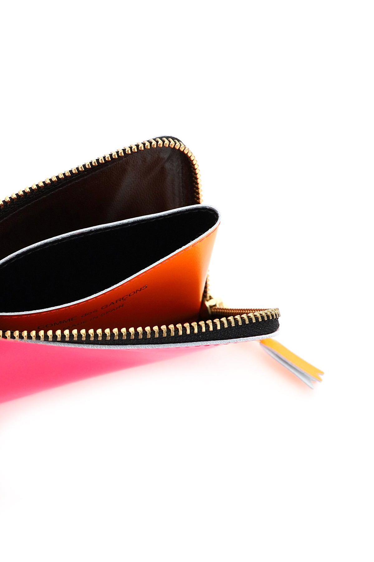 Comme des Garcons Super Fluo Flat Wallet - Stylish Slim Card Holder for Men & Women | Perfect for Everyday Use, Travel, and Minimalist Fashion