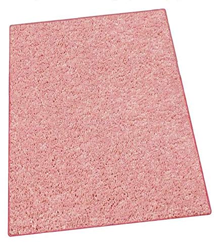 Sweet Pink Sprinkle Cupcake 30oz Soft Polyester Kids Area Rug - 4' x 4' Square Non-Slip Carpet for Girls' Bedroom, Playroom & Nursery Decor