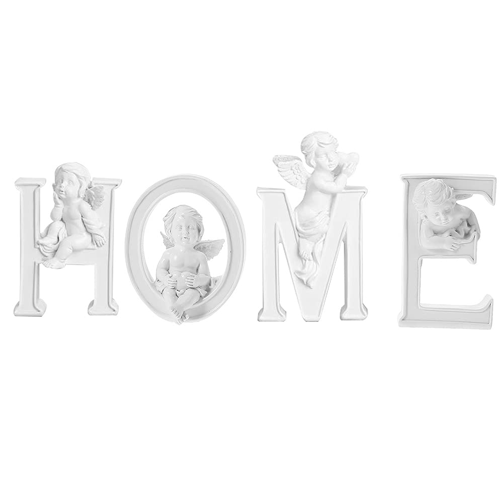 1 Set Home Resin Alphabet Decor - Handmade Resin Craft Ornaments for Tabletop, Desktop & Shelf Decoration - Perfect for Living Room, Bedroom, Office & Gift Giving