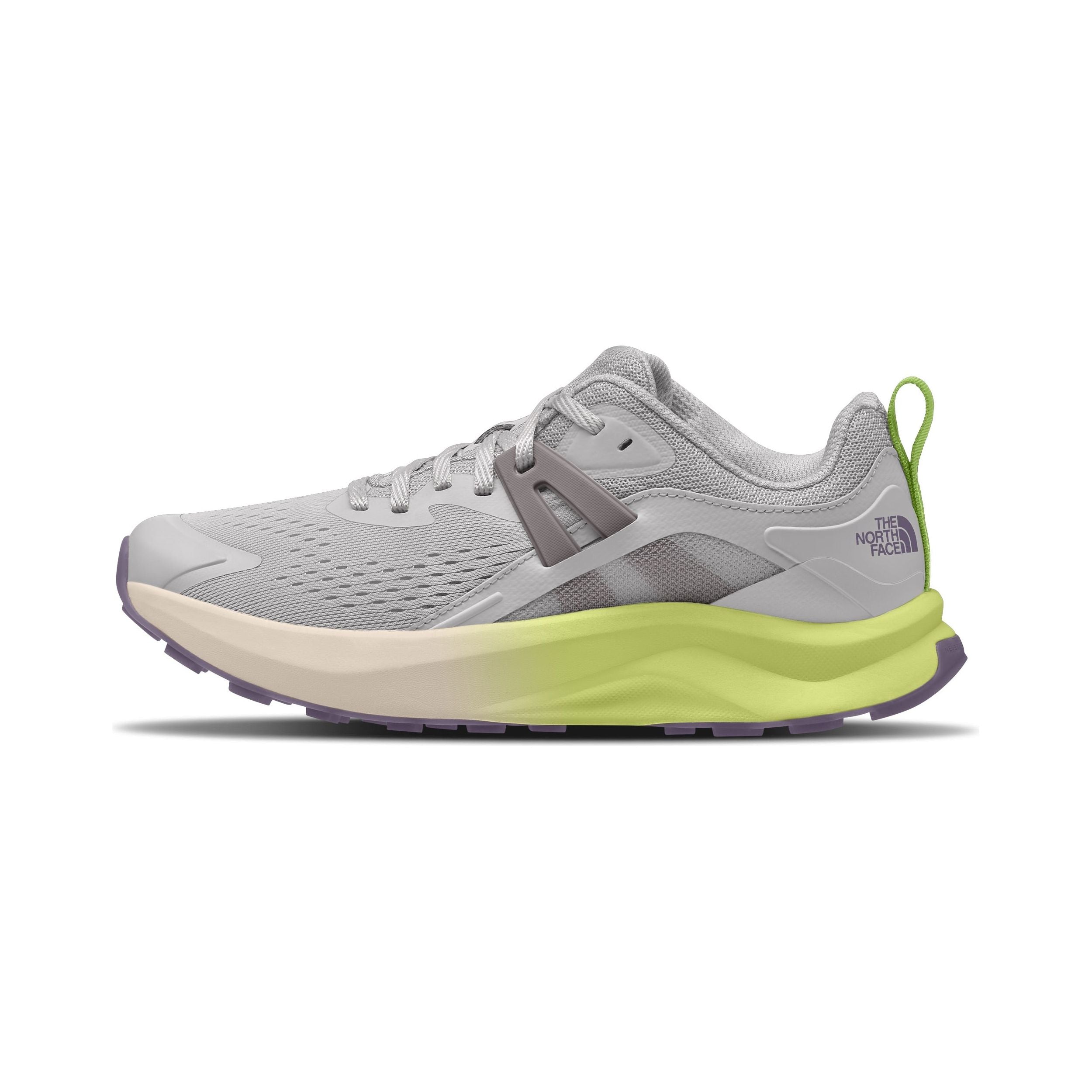 The North Face Women's Hypnum Trail Running Shoes - Lightweight Hiking Sneakers for Women in Tin Grey/Lead Yellow | Perfect for Outdoor Adventures, Trail Running & Daily Wear