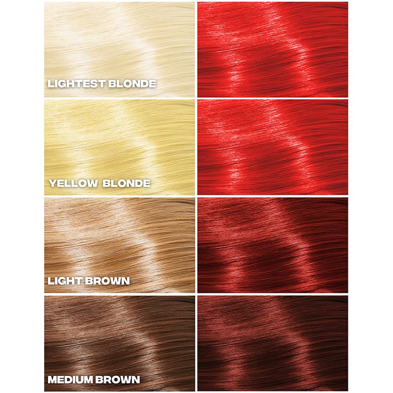 Good Dye Young Semi-Permanent Hair Color - Vibrant Rock Lobster Red for Bold Hair Styling | Perfect for Parties, Cosplay & Creative Self-Expression