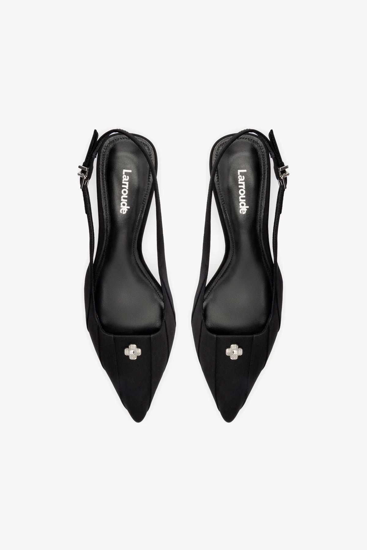 Maxine Pump Women's Black Fabric Dress Shoes - Comfortable & Stylish Heels for Work, Party & Special Occasions