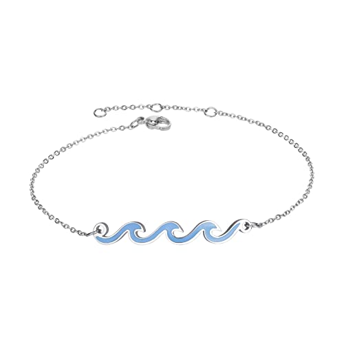 Silver Plated-Ocean Blue