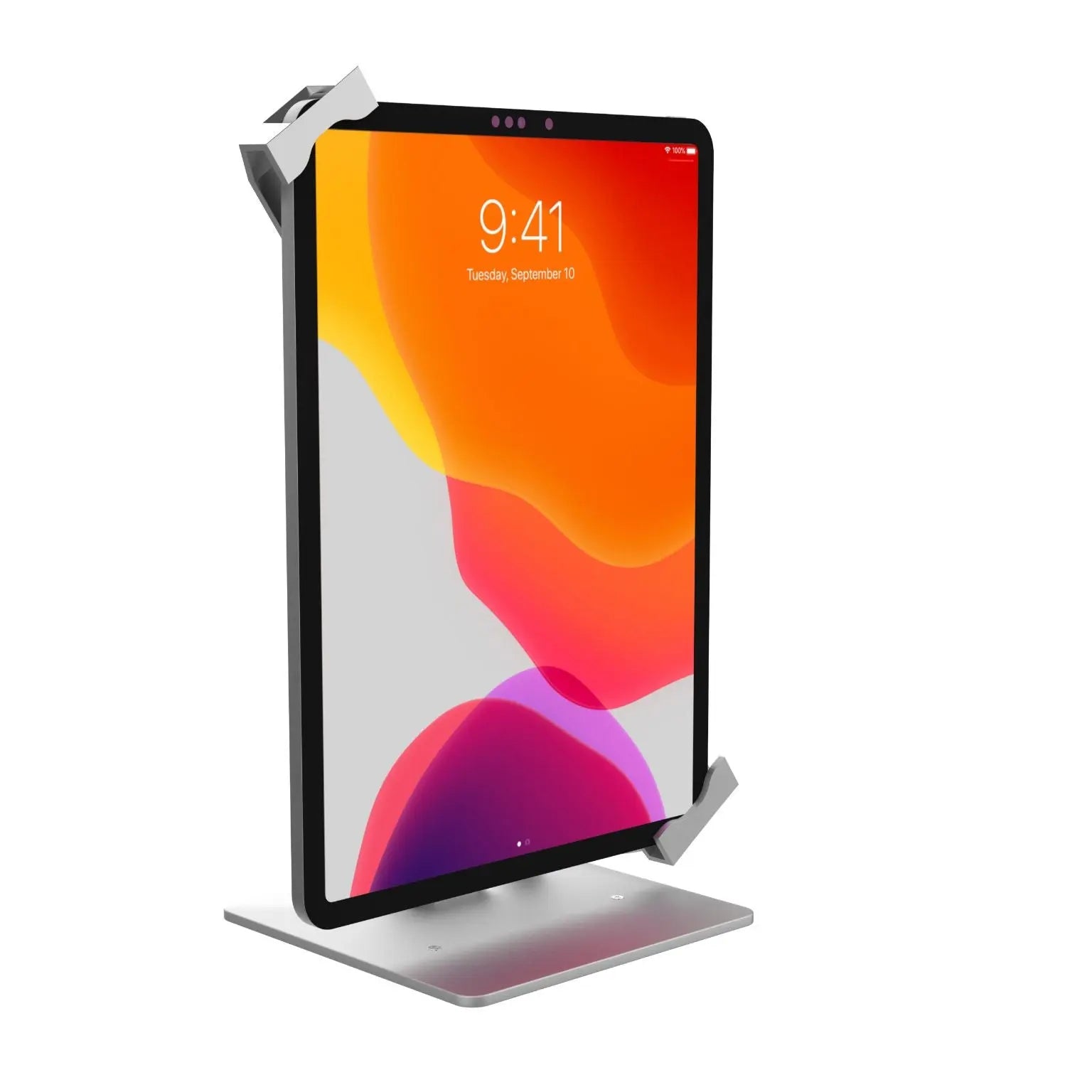Universal Desk Mount Holder with Stylus - Compatible with Tablets, Phones & E-Readers - Perfect for Home Office, Study & Workstation Organization
